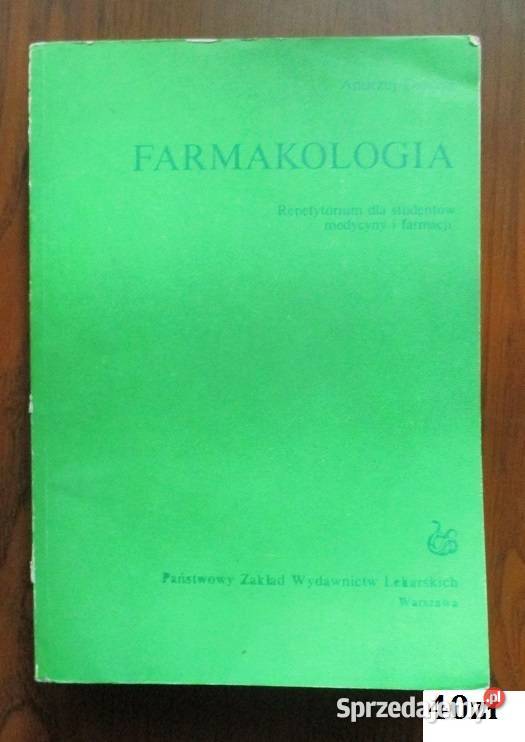 Farmakologia podręcznik studentów med Danysz medycyna, nauki medyczne Łódź