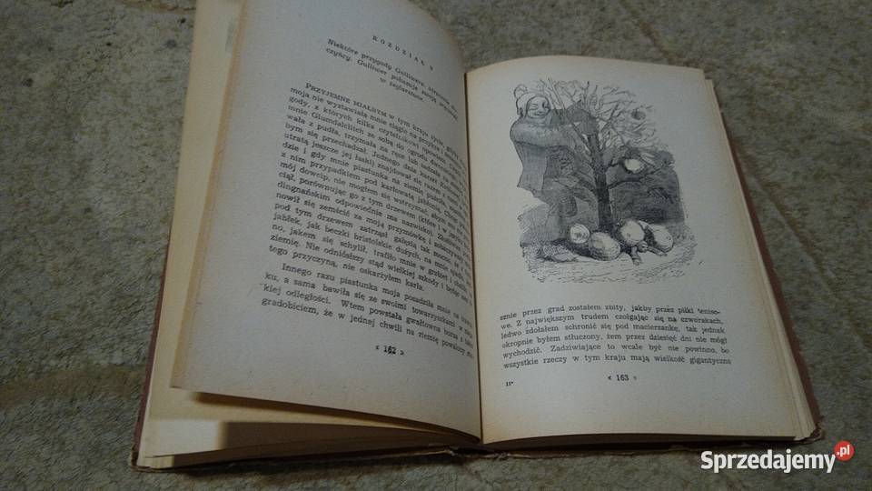 Podróże Gulliwera Jonathan Swift 1952 twarda Gdańsk