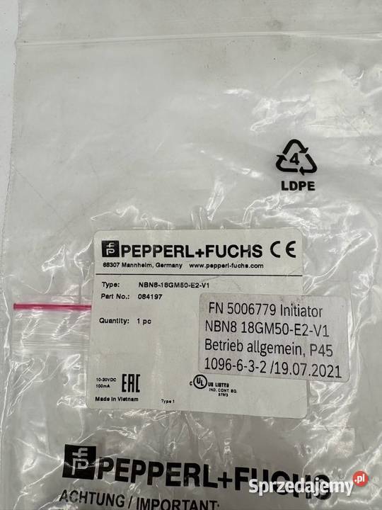 Pepperl Fuchs NBN818GM50E2V1 084197 Warszawa