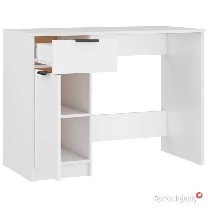 Biurko białe 100x50x75 materiał drewnopochodny Warszawa