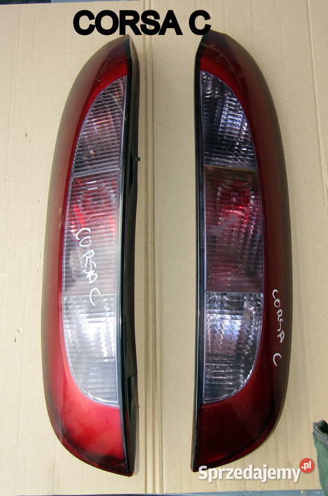 LAMPA TYLNA LEWAPRAWA OPEL CORSA C osobowe łódzkie Mysłaków