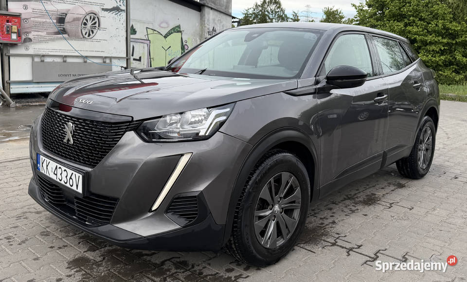 Peugeot 2008 pierwszy właściciel, serwis ASO, bezwypadkowy, FVAT23, leasing Kraków