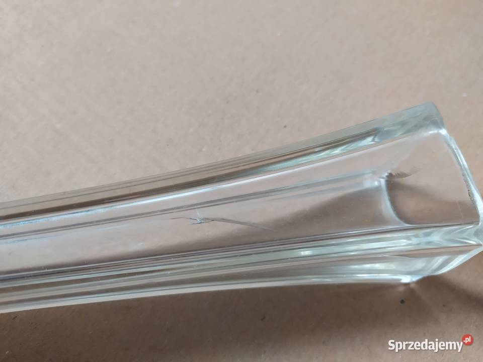 346 WAZON 4 szklany piękny wzornictwo PRLu Pozostałe