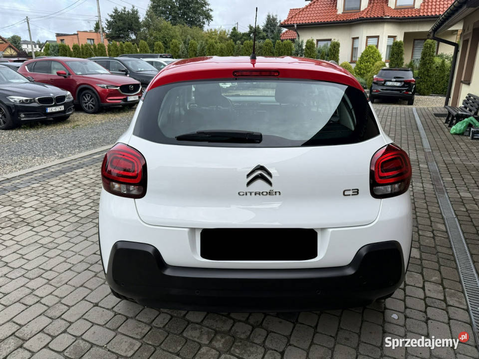 Citroen C3 12 83 Klimatronik CarPlay Navi III gniazdo AUX Orzech