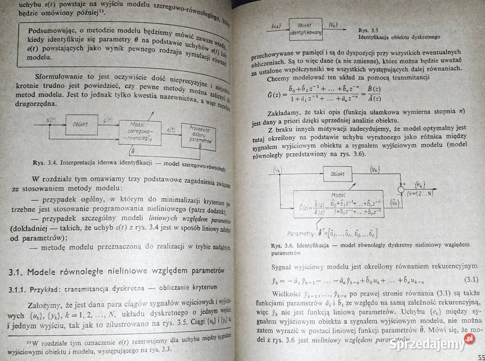 Automatykaukłady liniowe Identyfikacja Tom 2 P Rok wydania 1983 lubelskie Chełm