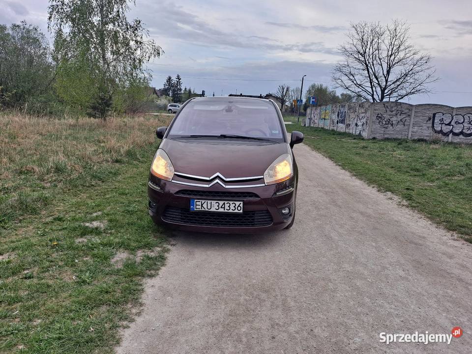 Citroen C4 Picasso 16 HDi Exclusive r 2008 mały łódzkie Zduńska Wola