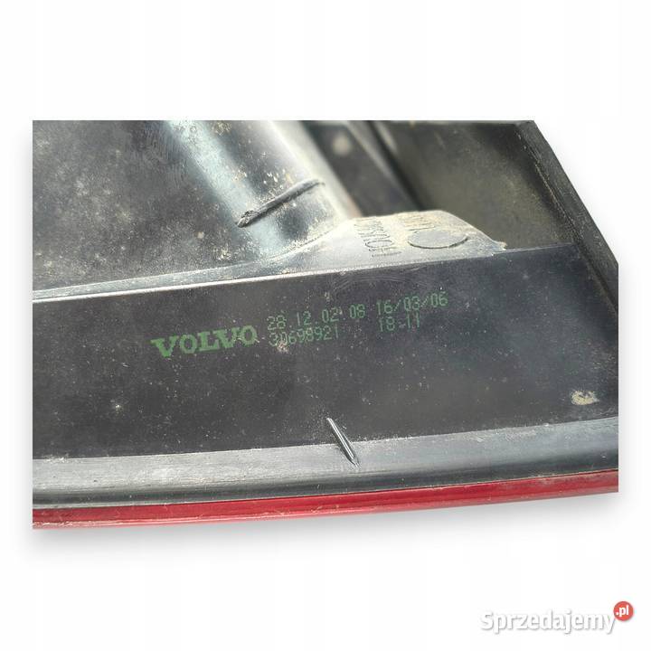 LAMPA PRAWA Volvo V50 I 20042007 tylna tylnia Chełm