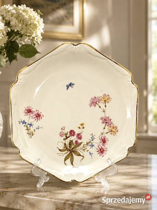 Patera z porcelany Mitterteich Warszawa