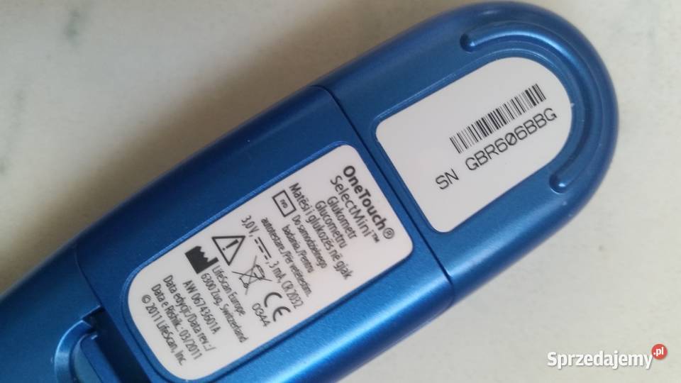 Glukometr OneTouch SelectMini AW 06743601A Puławy