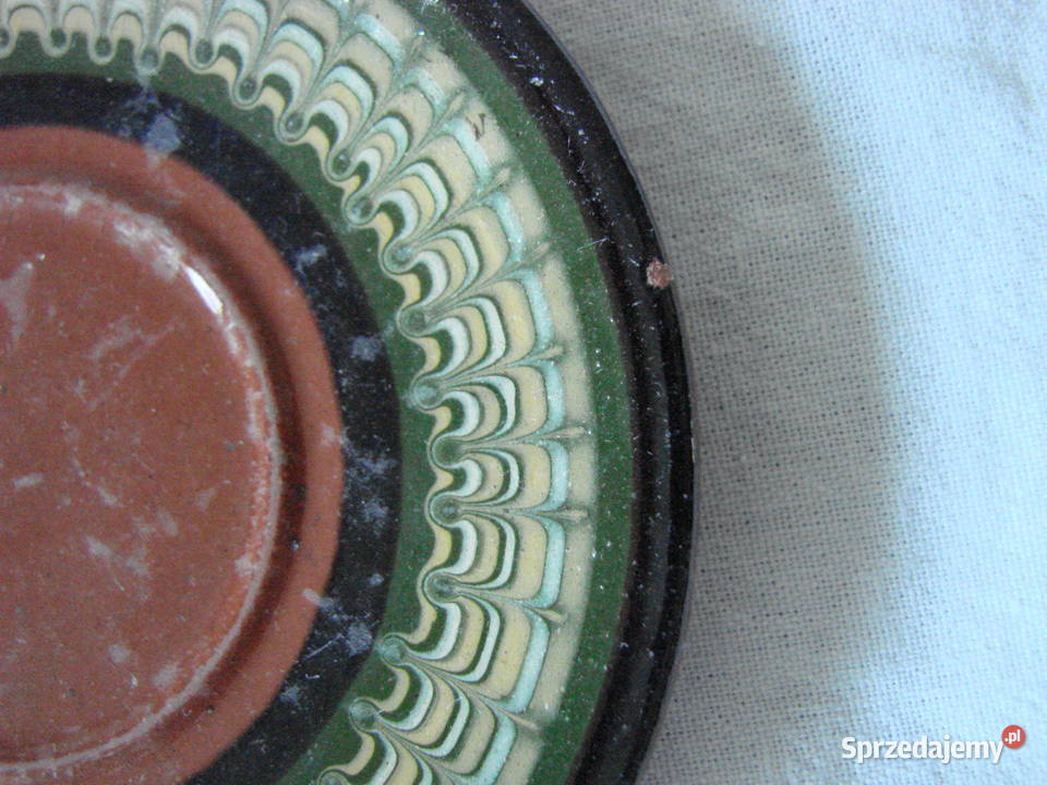 ceramika bułgarska spodeczki 5 Pruszcz Gdański sprzedam