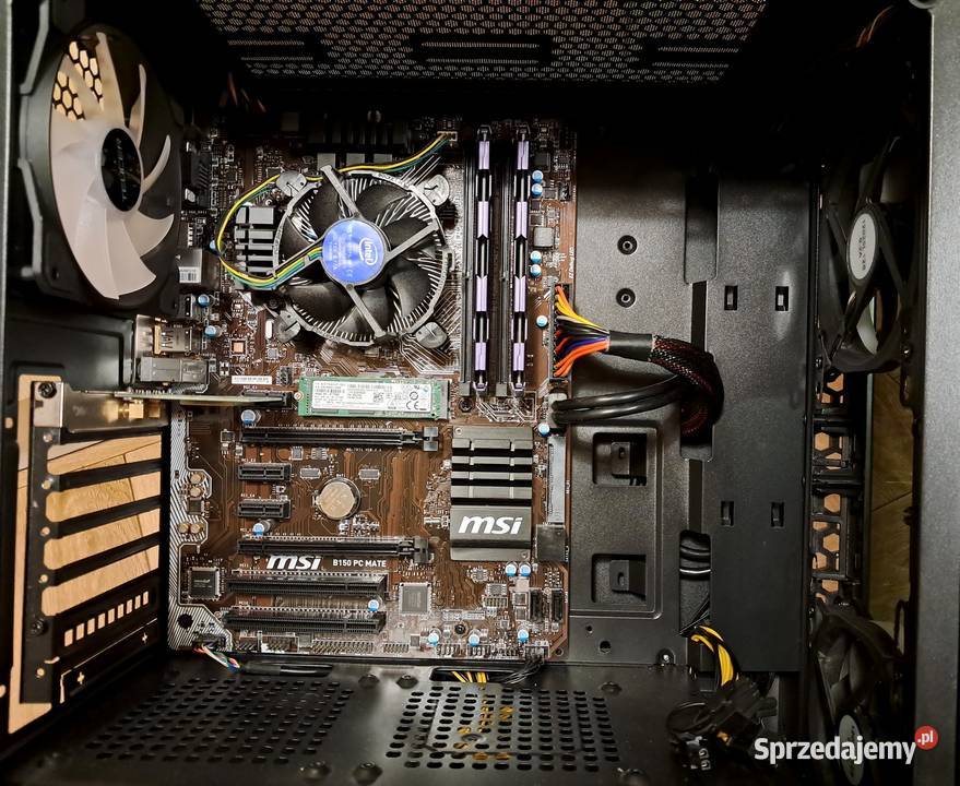 Komputer gamingowy Intel i56500 ram 32GB SSD m2 Pamięć RAM 32 małopolskie Kraków sprzedam