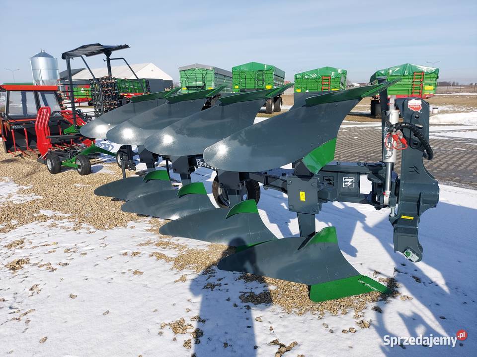 Pług obracalny REVO polski AWEMAK 31 skiby ŁM Kiernozia