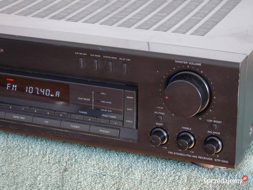 Amplituner Sony STRD515 mocny i sprawny DOSTAWA Jasło sprzedam