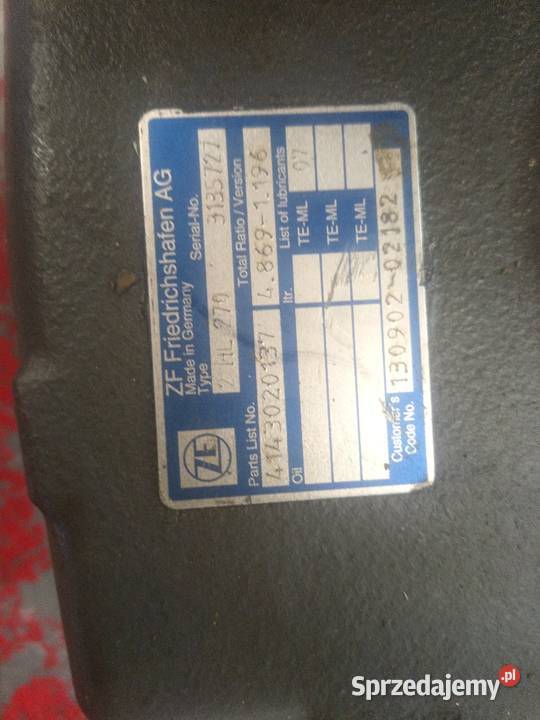 Obudowa skrzyni 2hl70 4143301055 Kobylec