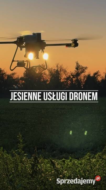 Opryski dronem rolniczym DJI Agras Próba 51015 mazowieckie Słomin