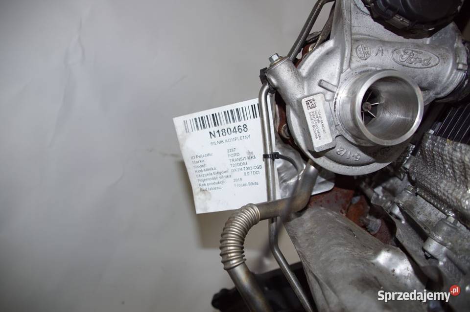 SILNIK KOMPLETNY FORD TRANSIT MK8 YMF6 20 TDCI Lipno