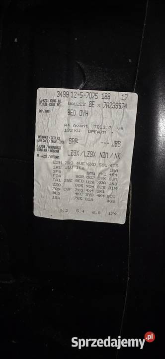 Sprzedam audi a4 b7 27 skrzynia automat Chełm