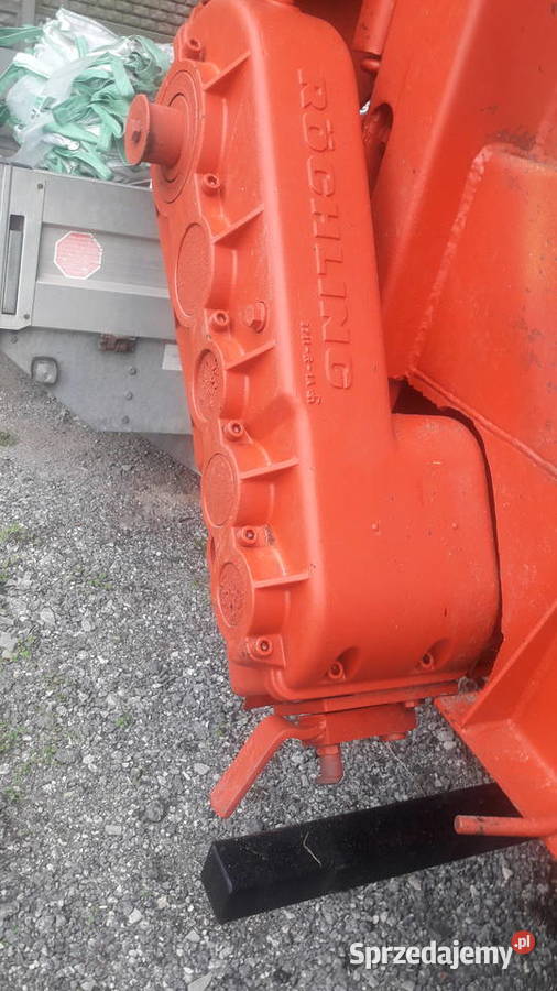 Rozrzutnik Agrimat 8ton klapa hydrauliczna nieuszkodzony Iłża