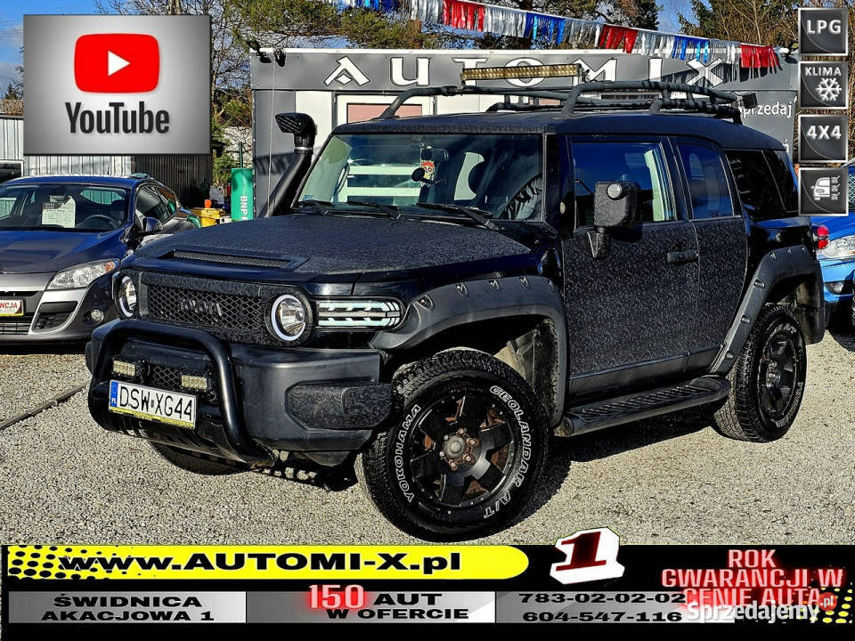 Toyota FJ Cruiser ZAMIANA Rury Progi TRD 40 z elektryczne lusterka Toyota Świdnica
