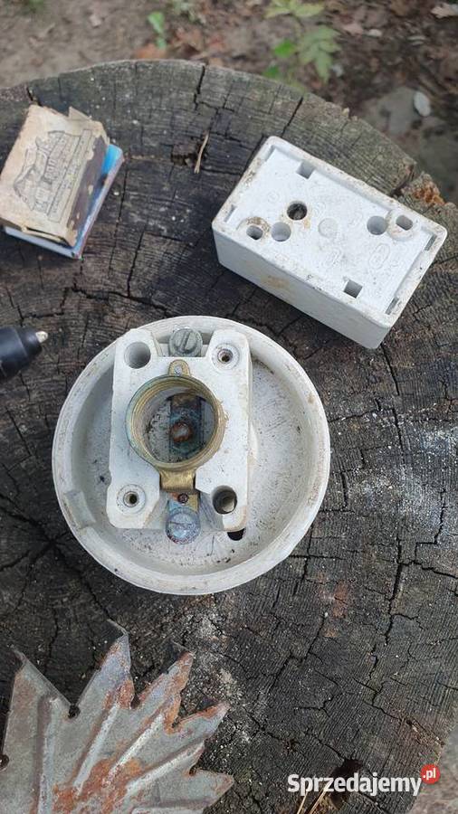 Oprawa porcelanowa natynkowa kinkiet ceramiczny Pozostałe Warszawa