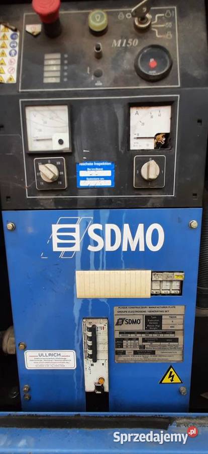 Agregat prądotwórczy SDMO 20kVA Kluczbork