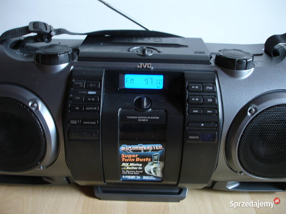 Radiomagnetofon JVC RVNB70B Zielona Góra