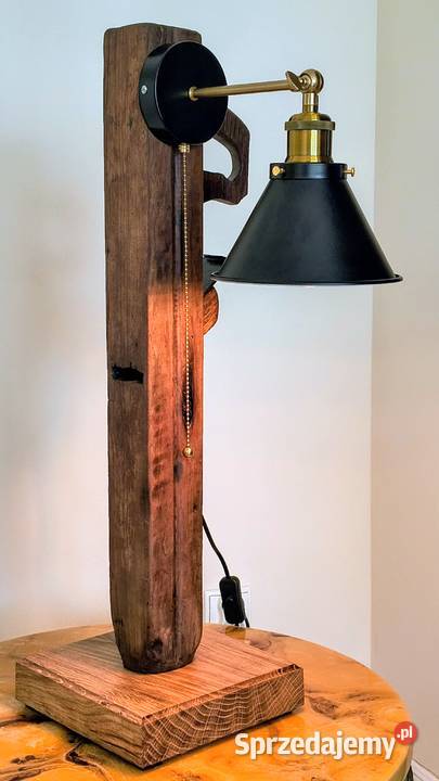 Wyjątkowa lampa stojąca Loft Rustikal Rękodzieło Trzciana sprzedam