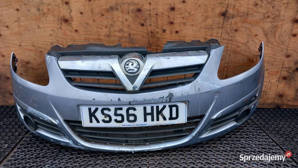 OPEL CORSA D ZDERZAK PRZÓD Z163 Zbierkowo sprzedam