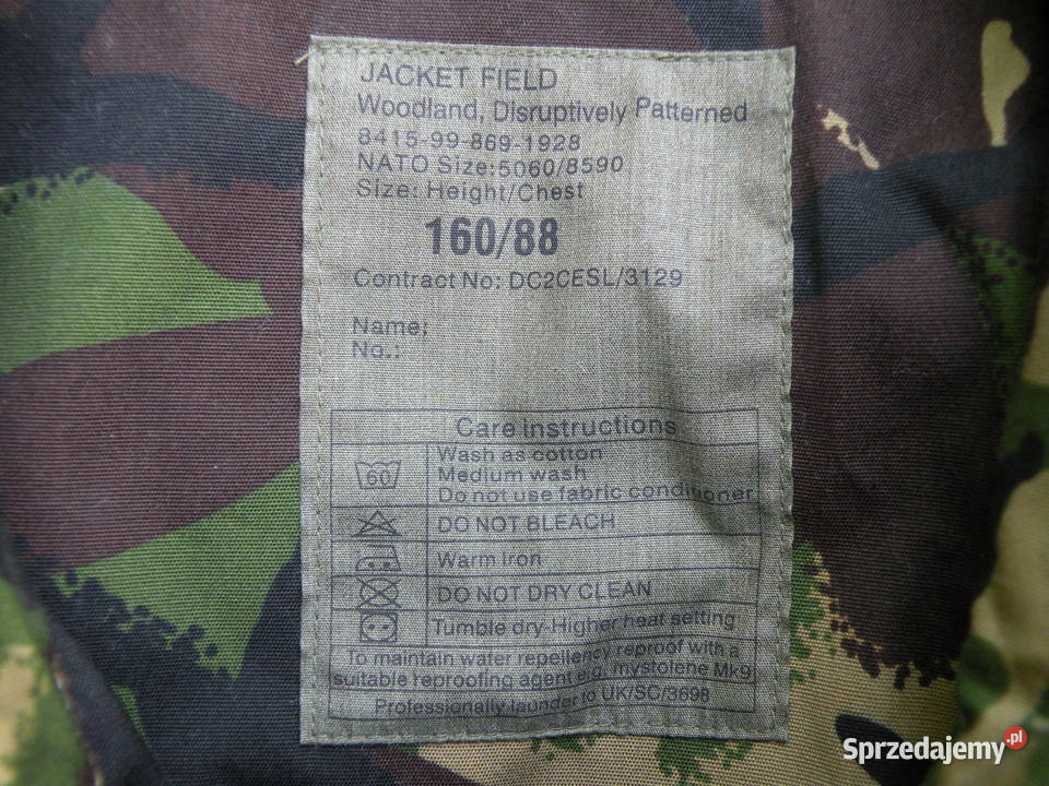Kurtka smock combat dpm 16088 Militaria Wrocław