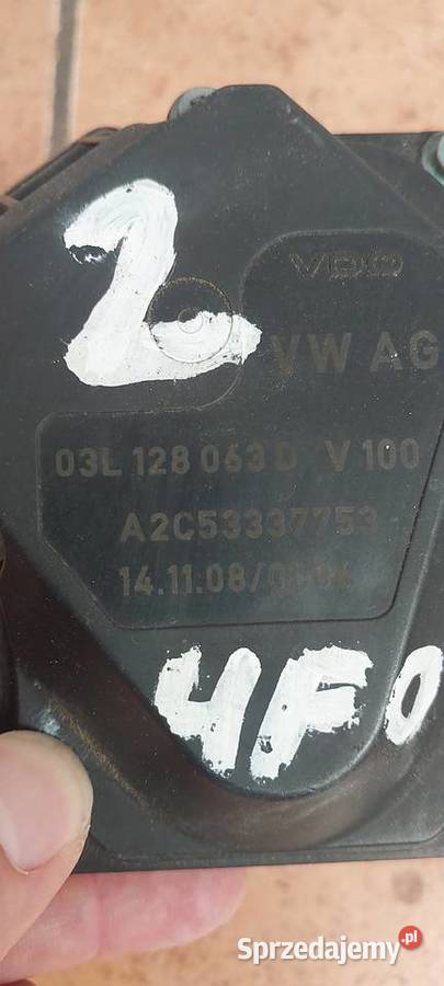 Przepustnica VW AUDI SKODA SEAT 03L128063D Przepustnice