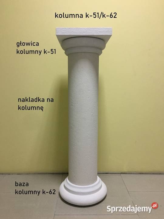 głowica styropianowa na kolumnę k51 śr 21 2631 Warszawa sprzedam