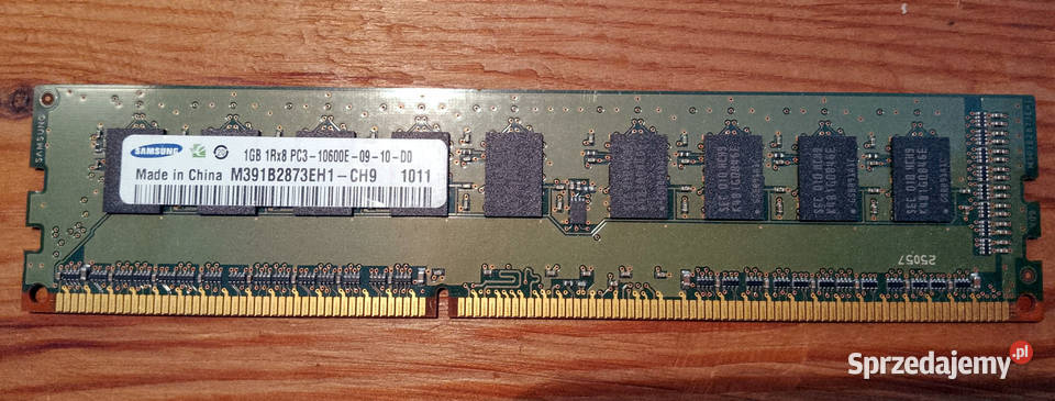 Pamięć RAM DDR3 1GB PC310600 Samsung Olsztyn