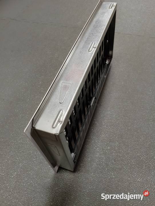 Kratka kominkowa wentylacyjna regulowana grafit Wronki