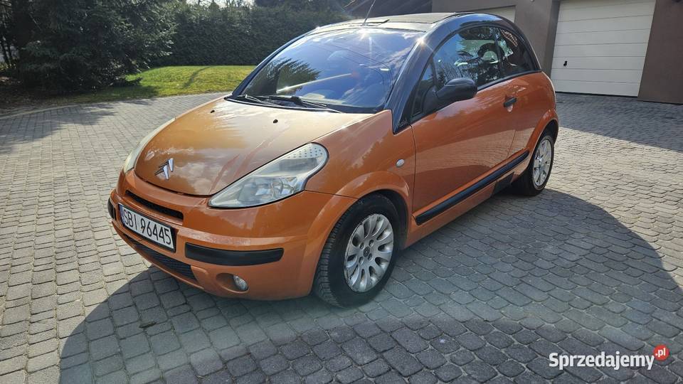 Citroen Pluriel 16 Automat Climatronic Alu pomarańczowy Bielsko-Biała