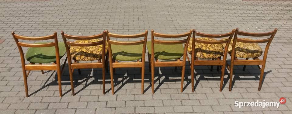 Krzesło A5906 Marian Grabiński design lata 5060 Gdynia
