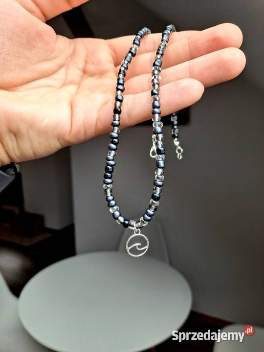 Naszyjnik handmade pomorskie Lubichowo