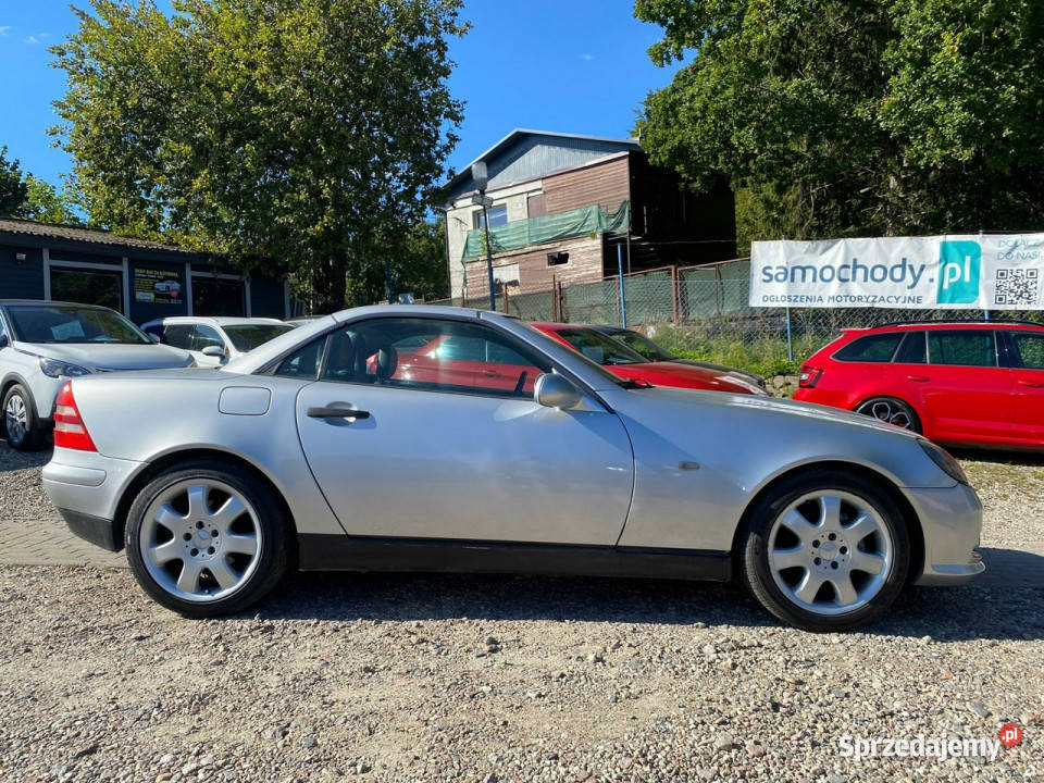 Mercedes SLK 200 20 benzyna gaz skory ładny komputer pokładowy pomorskie Gdańsk