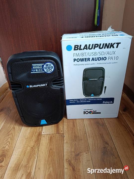 głośnik blaupunkt pa10 power audio 600w Słuchawki i głośniki śląskie Piekary Śląskie