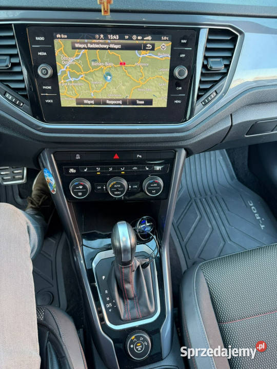 Volkswagen TRoc 20 190 dsg automat 4motion nieuszkodzony Łodygowice