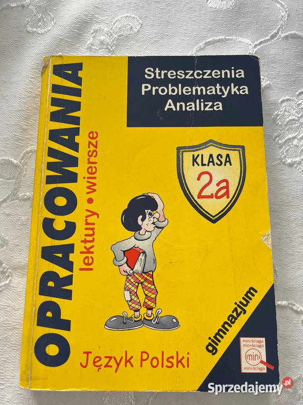 Leksykon lektur szkolnych gimnazjum prezent kompendium, repetytorium, opracowanie Podręczniki śląskie