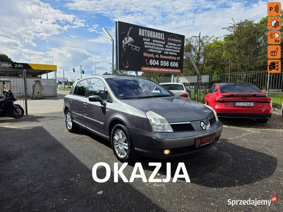 Renault Vel Satis 20 TURBO 163 Dwie Karty Klima pomorskie Słupsk