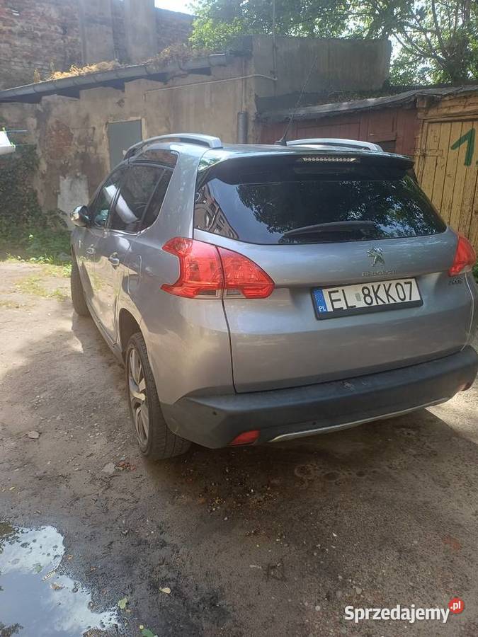PEUGEOT 2008 12 Pure Tech 2016r wersja VIP kamera cofania Łódź