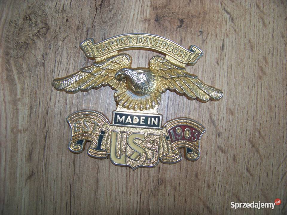 Harley Davidson emblematy mazowieckie Radzymin