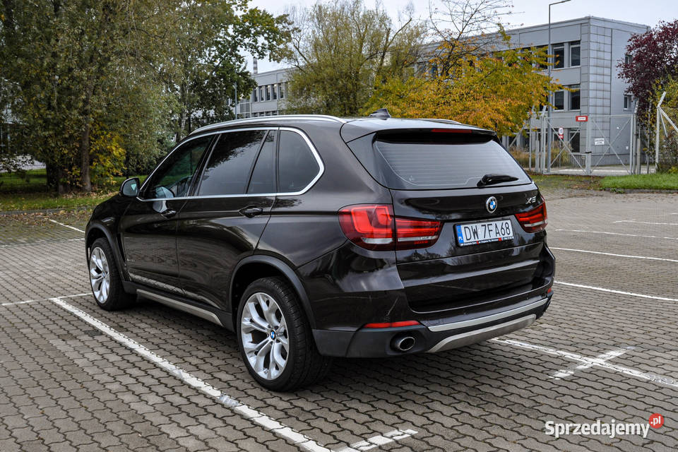 BMW X5 25d xDrive Skóry 2015 r dolnośląskie Wrocław