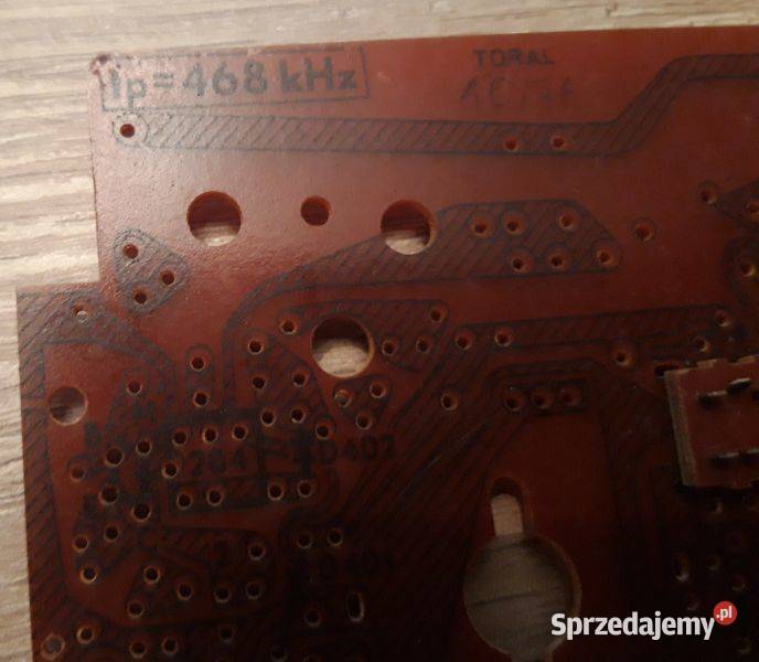 Płytka TORAL MOT728 Radio DANA PRL Eltra Unitra wielkopolskie sprzedam