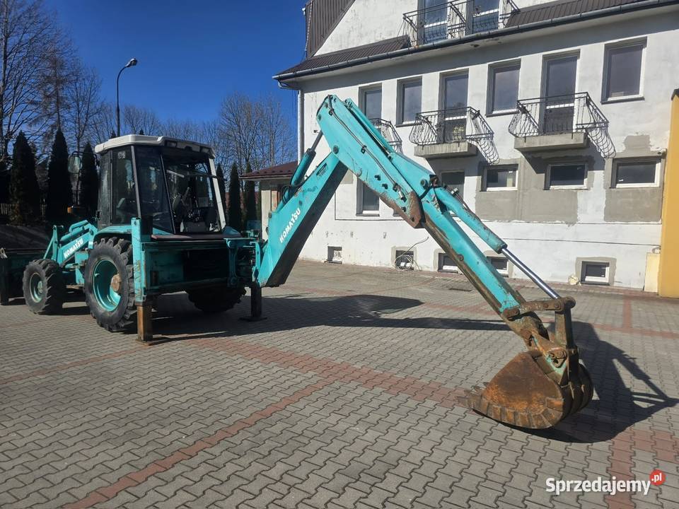 Koparko ładowarka Komatsu 95 Jordanów