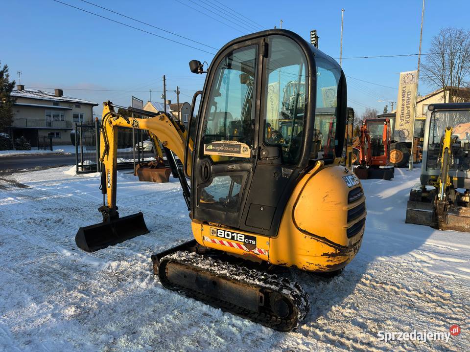 JCB 8018 Mini koparka JCB 8018 z 2012r ładna łódzkie