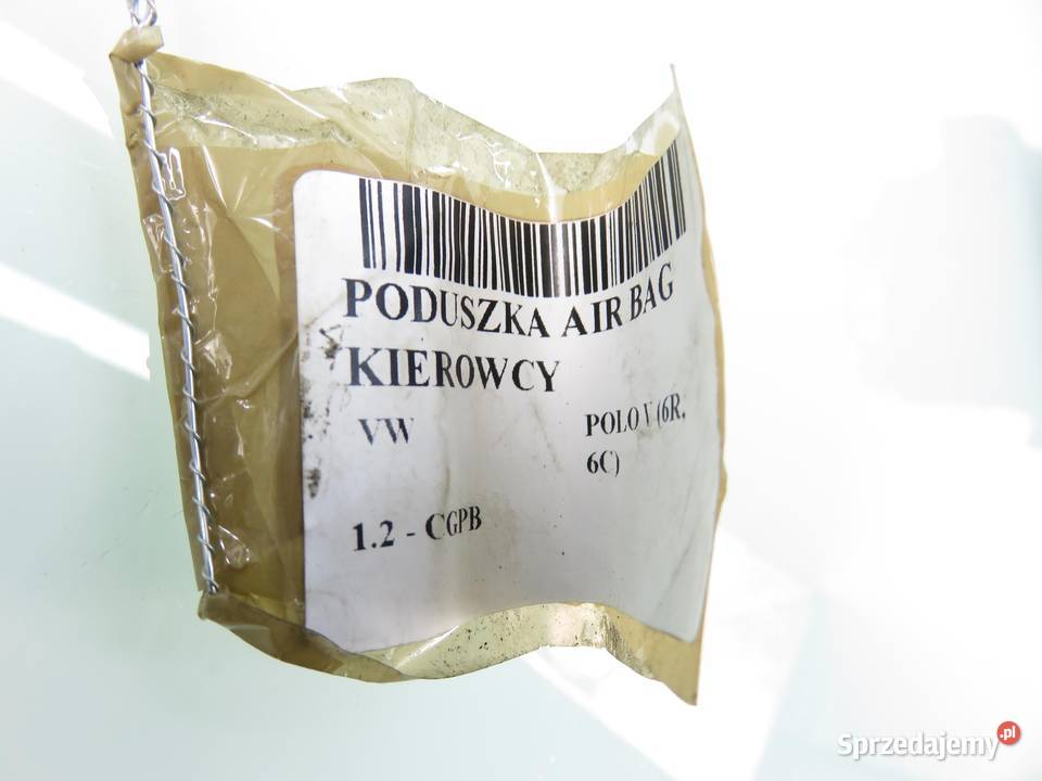 PODUSZKA KIEROWCY VW POLO V 6R 6C 7E0880201L