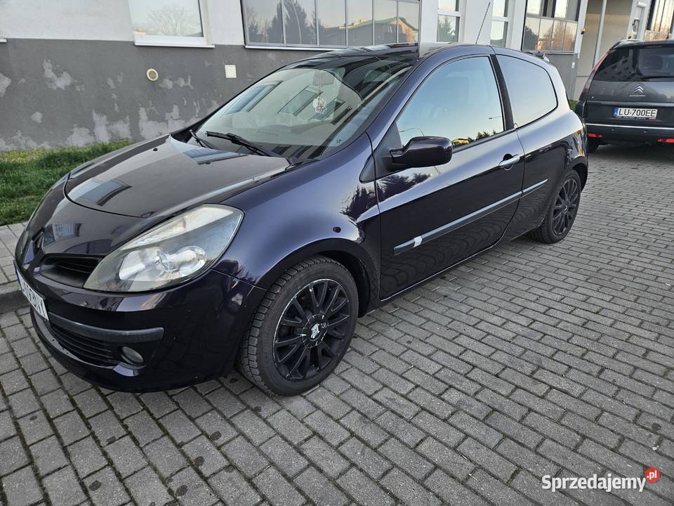 Renault Clio III 16 2007 klimatyzacja opony Clio