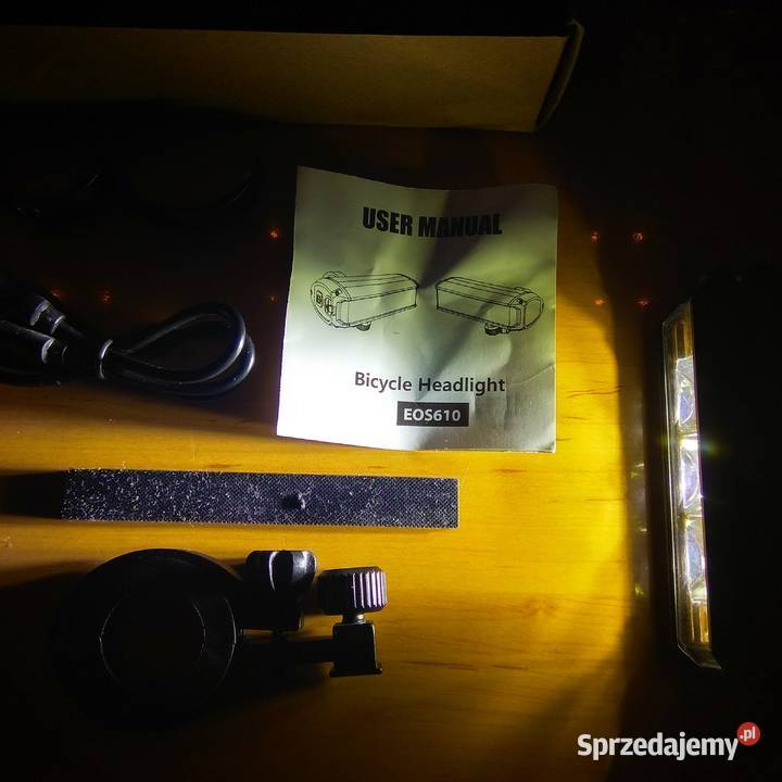 Lampka światło do rowerumocna i Świebodzice sprzedam